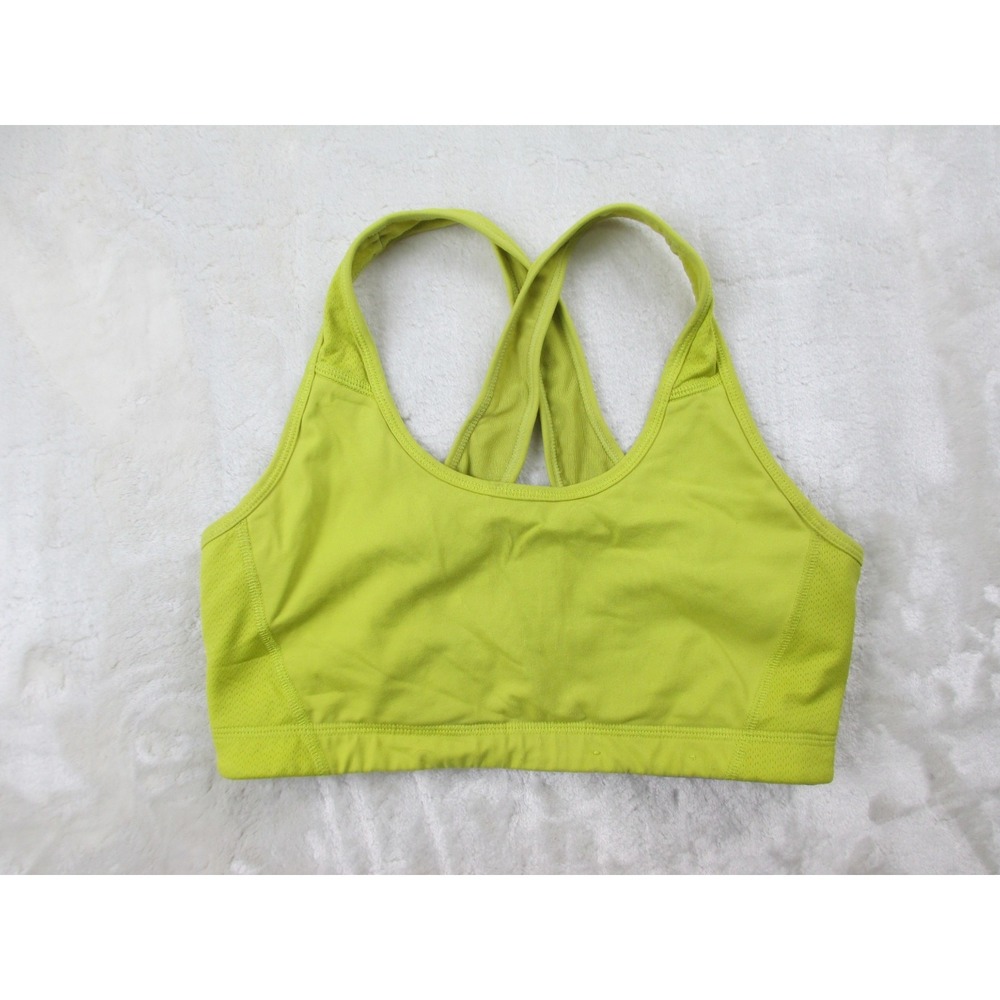 Alo Sports Bra Womens‎ Extra Small Green Wireless Athleisure Ladies*